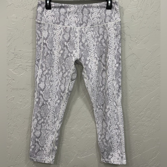 Curves N Combatboots Pants - CurvesNCombatboots Snakeskin Compression Leggings XL High Waisted Athletic Pants